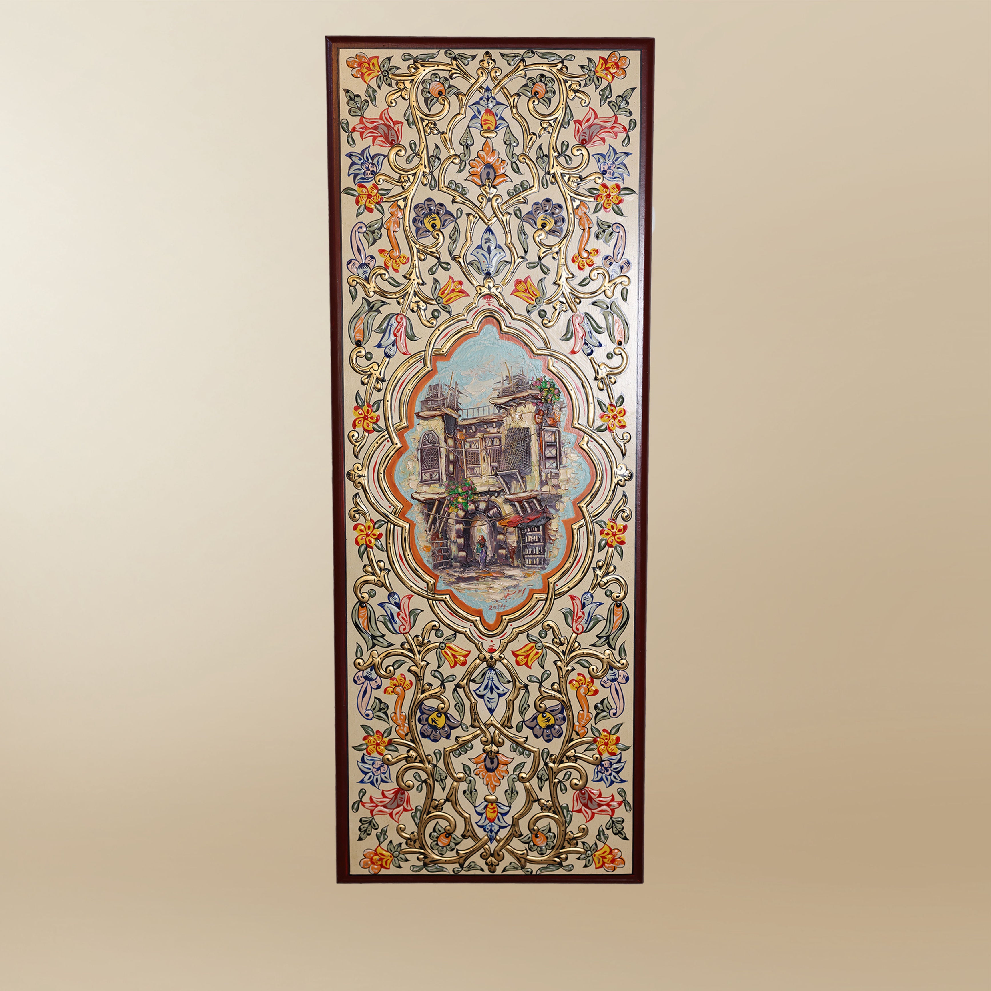 Damascene Wall Décor of Old City Charm