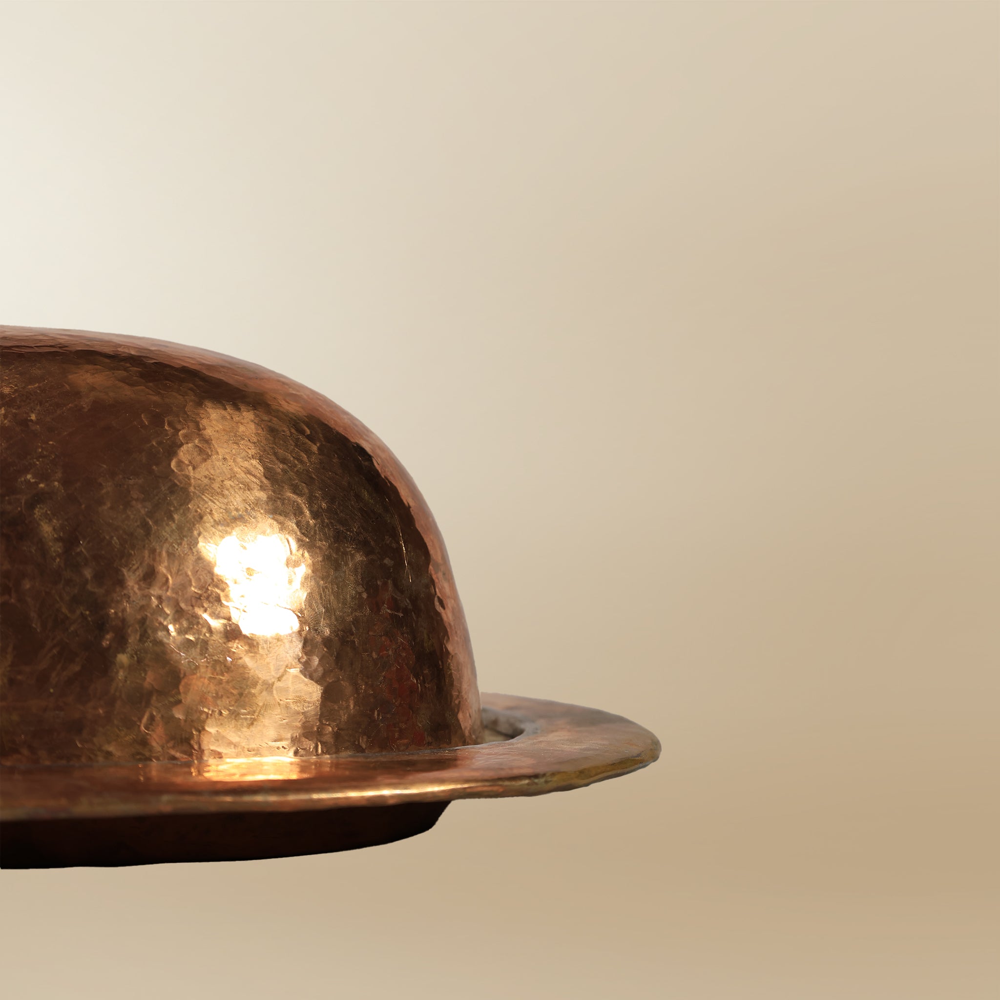 قبة زيافت – طبق تقديم نحاسي عثماني