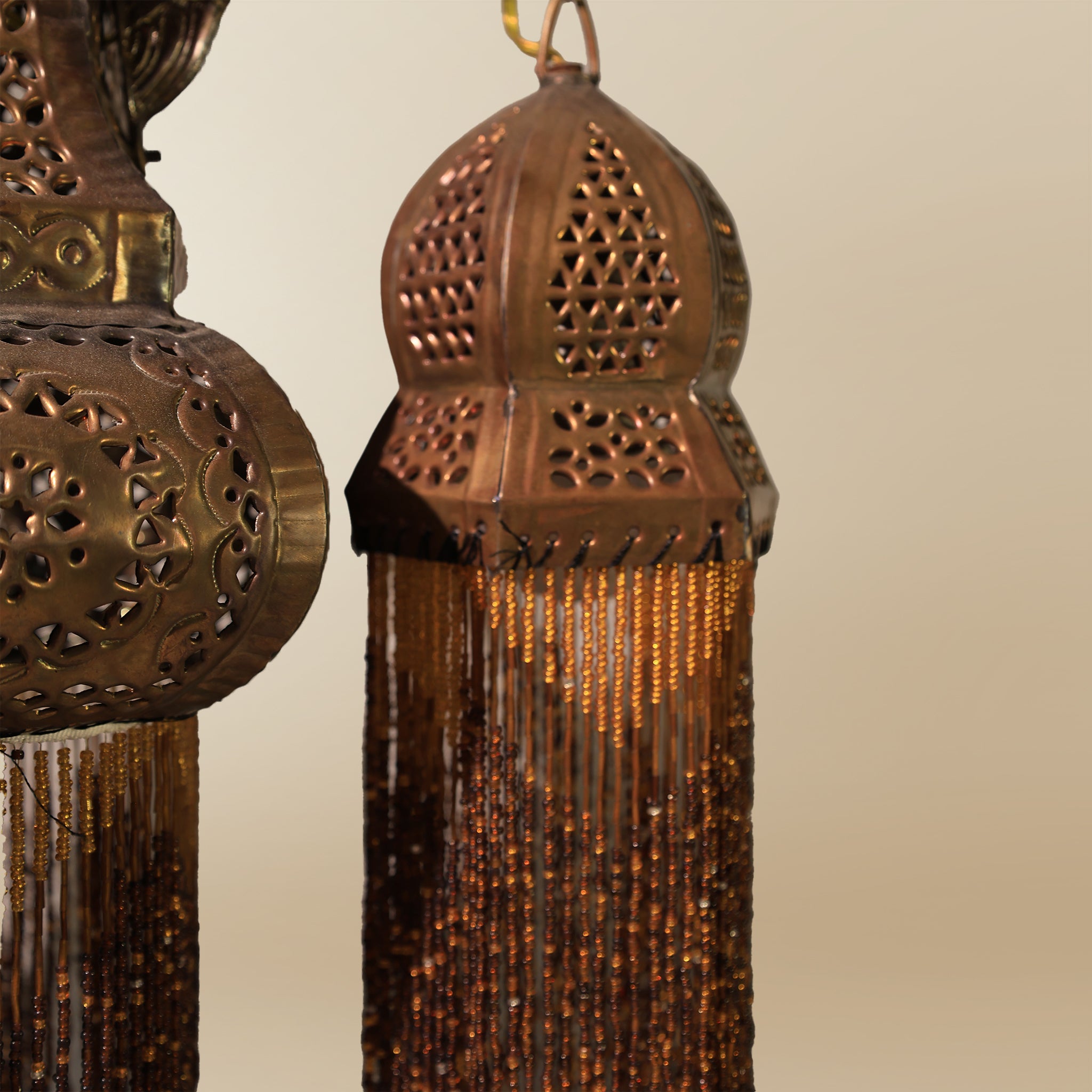 Saray Tassel Lantern