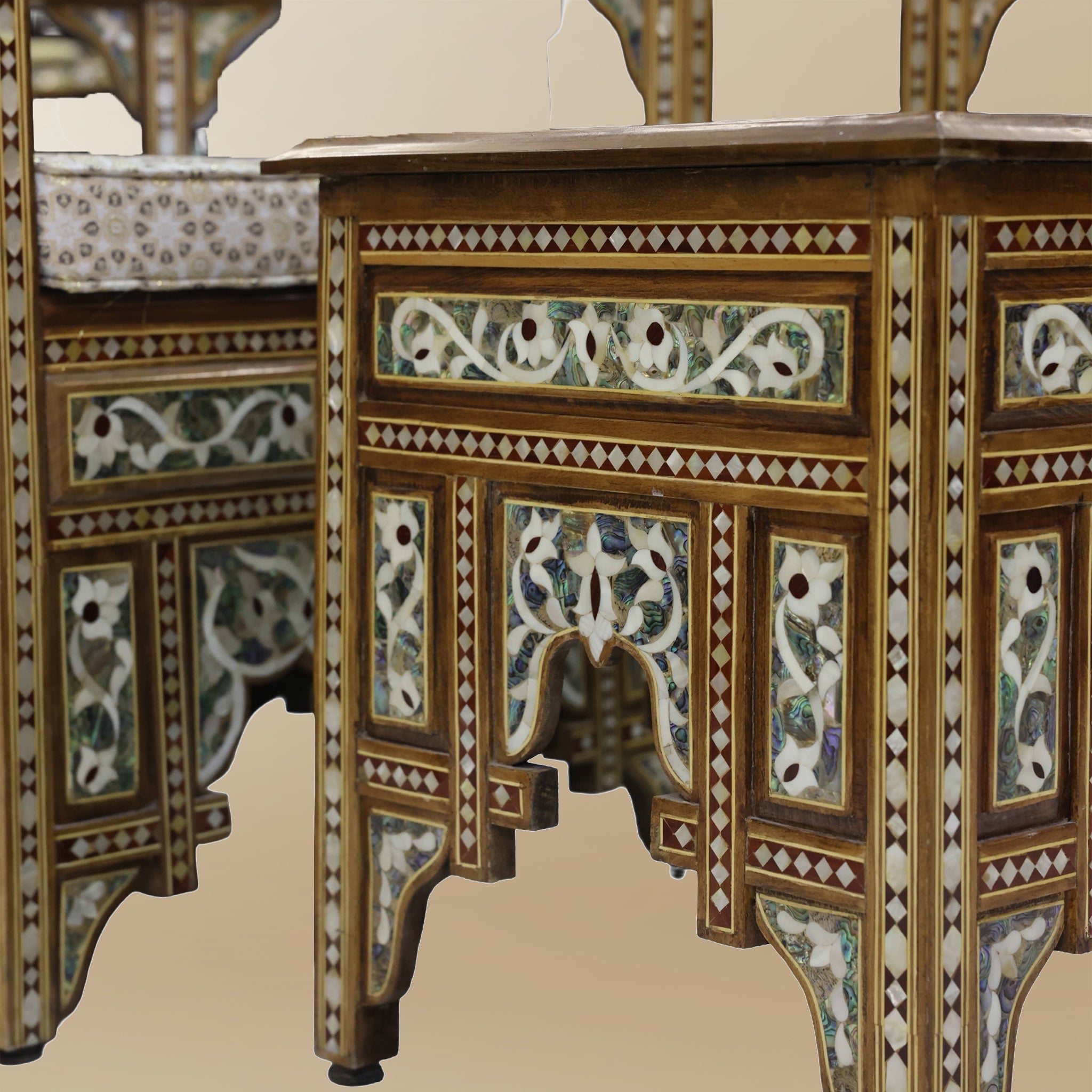 Damascus Majlis Inlay Set