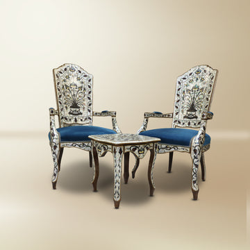 Damascus Inlay Lounge Set