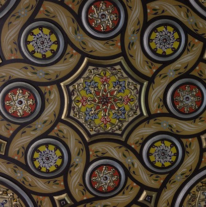 Ceiling of Arabesque Splendor